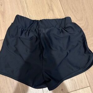 cat and jack kids black athletic shorts size girls large 10/12